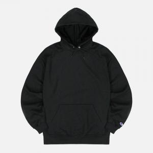 (S700) 파워블렌드 에코플리스 후드티 BLACK